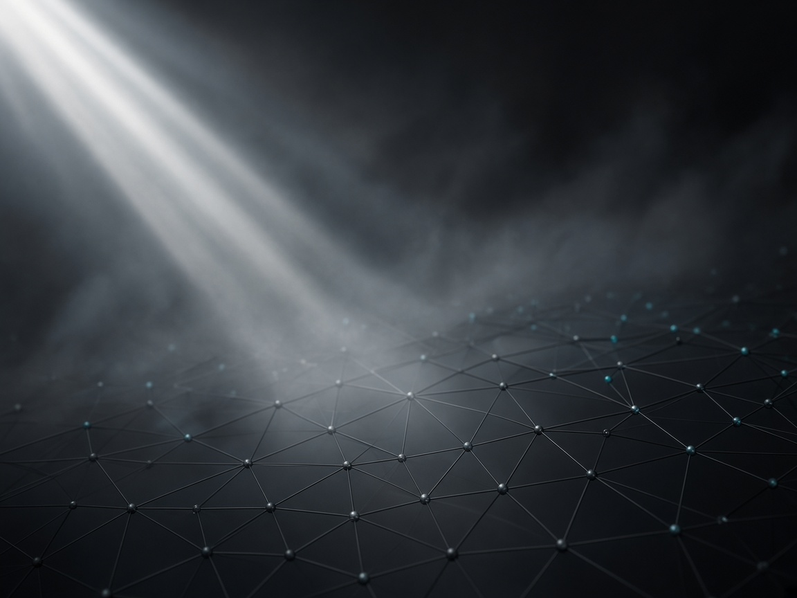 Light beam revealing digital clarity